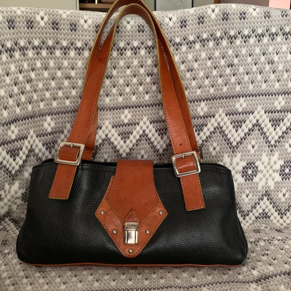Christina in Pell Leather Bag Made in Italy EUC